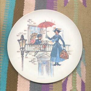 Sun Valley Melmac Charming Mary Poppins Plastic Dinner Plate
